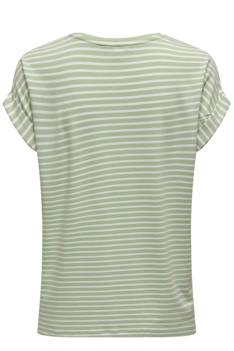 Only onlmoster stripe s/s o-neck top jrs